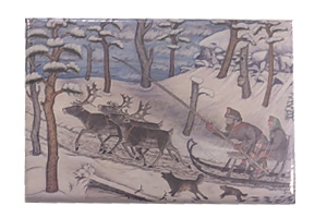 Kolttalappalainen menossa 5€