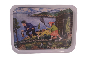 Kesämökillä 20x27cm 20€