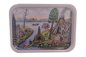 Kolttain asuinpaikka 20x27cm 20€