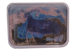 Reidar Särestöniemi: Taivaajaara 20x27cm 20€