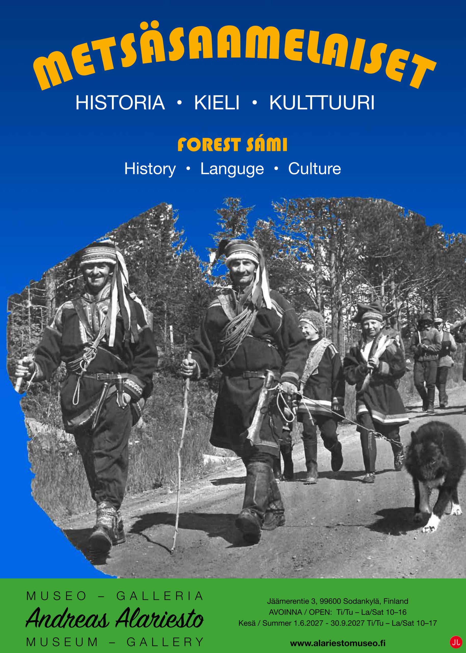 Forest Sámi: History, Language, and Culture exhibition poster